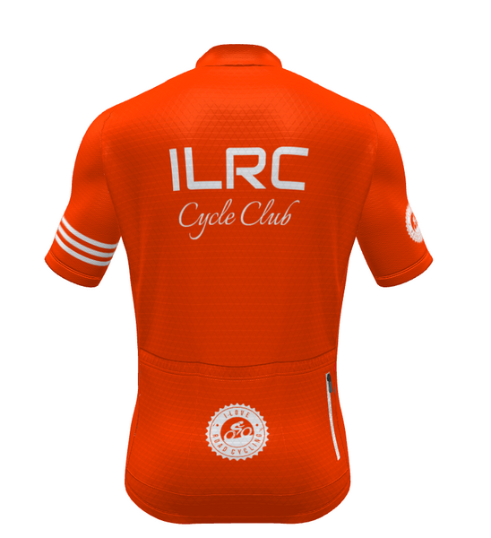 ILRC Cycle Club Fondo Club Cut Orange Jersey - Mens