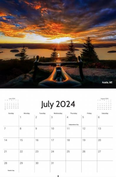 2024 Chris Destefano Wall Calendar
