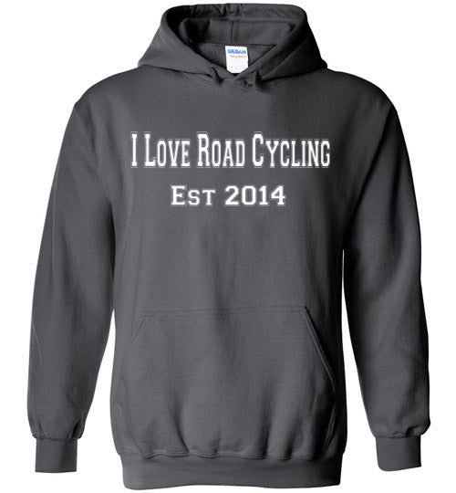 I Love Road Cycling Logo Hoodie