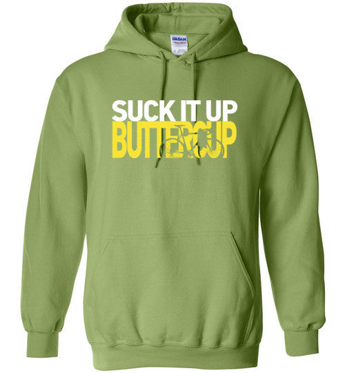 I Love Road Cycling "Suck It Up Buttercup" Hoodie