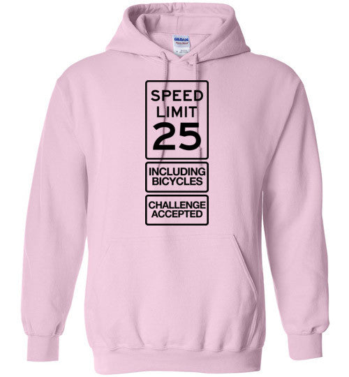 "Challenge Accepted!" Cycling Hoodie