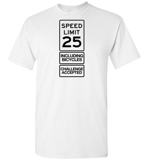 "Challenge Accepted!" Cycling T-Shirt