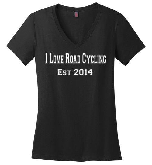 I Love Road Cycling Ladies Logo T-Shirt