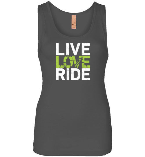 "Live. Love. Ride!" Ladies Cycling Tank