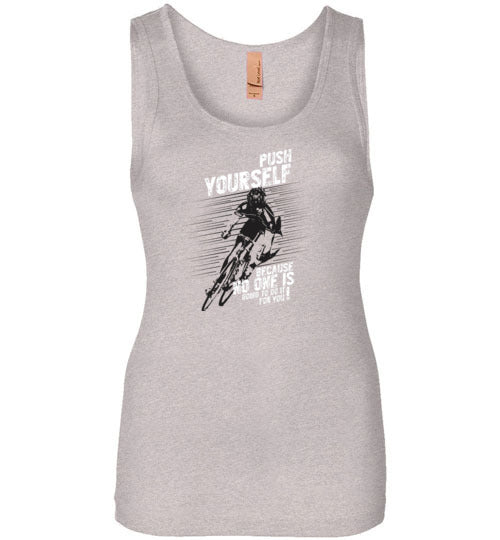 "Push Yourself" Ladies Cycling Tank