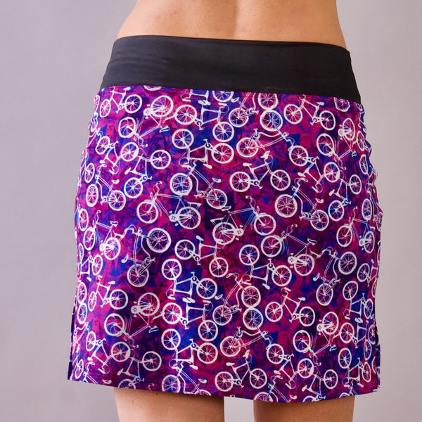 The Purple Cyclist Skort by iHeart Fitness Co.