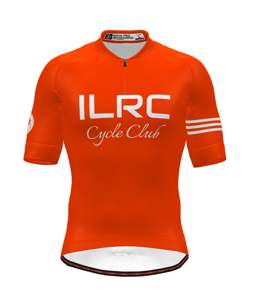 ILRC Cycle Club Nova Pro Race Cut Orange Jersey - Mens