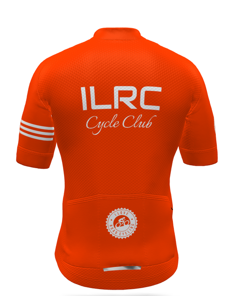 ILRC Cycle Club Nova Pro Race Cut Orange Jersey - Womans