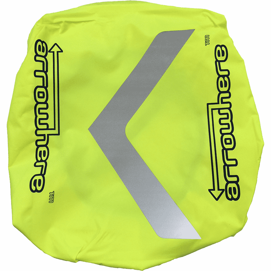 Arrowhere Hi-Vis Road Cycling Waterproof Backpack Cover