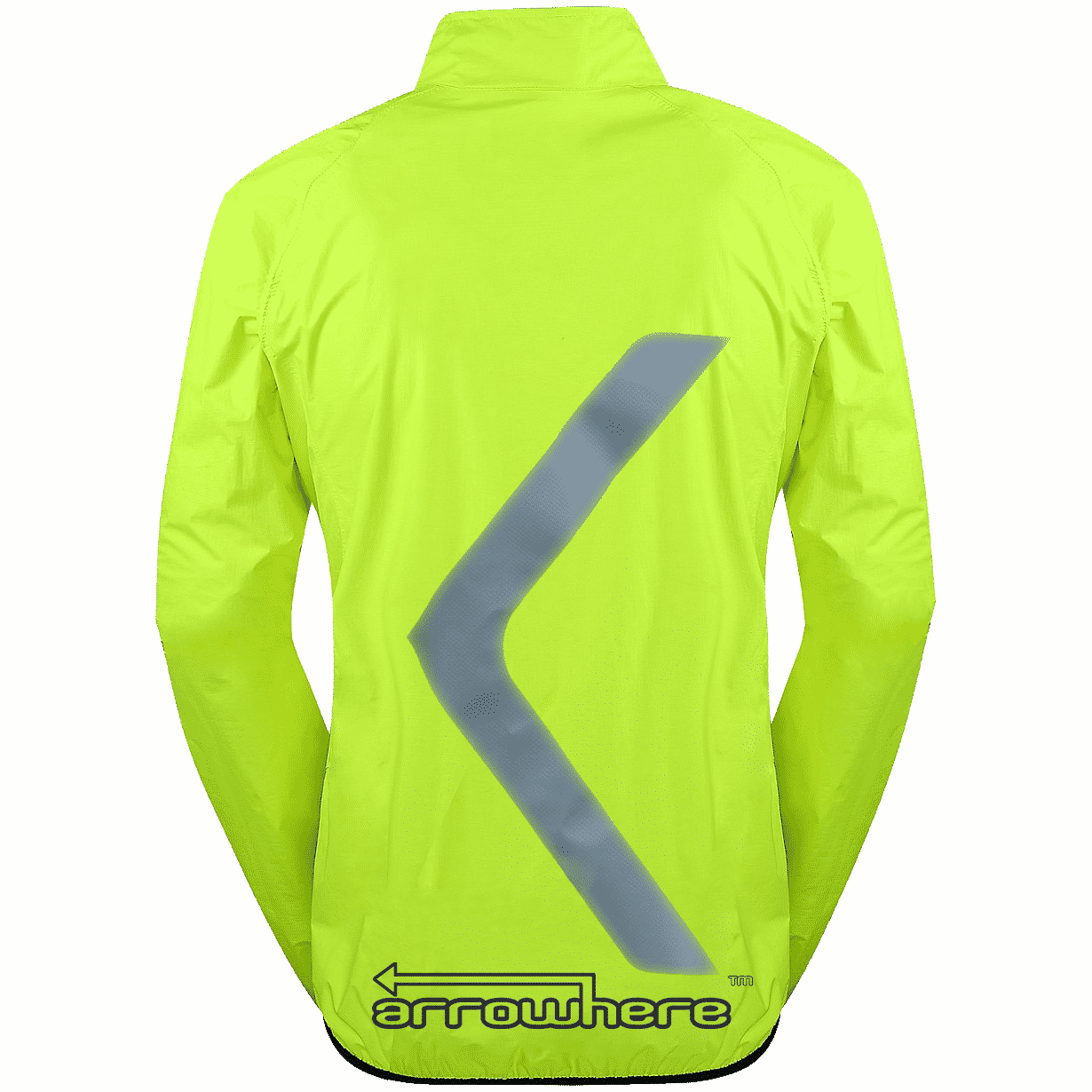 Men's Arrowhere Hi-Vis Road Cycling Lightweight Wind Jacket