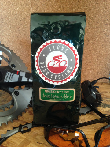 EXCLUSIVE I LOVE ROAD CYCLING DECAF COFFEE (WHOLE BEANS)
