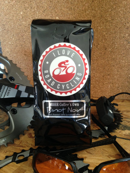 EXCLUSIVE I LOVE ROAD CYCLING BINO NOIR COFFEE (WHOLE BEANS)