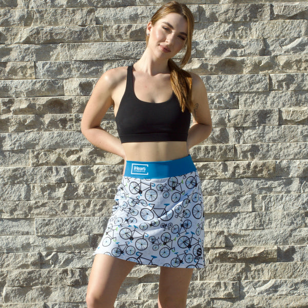 The Chic Cyclist Skort by iHeart Fitness Co.